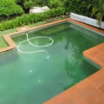 How Do You Clean A Green Swimming Pool?