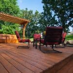 25 Awesome Sloped Backyard Deck Ideas